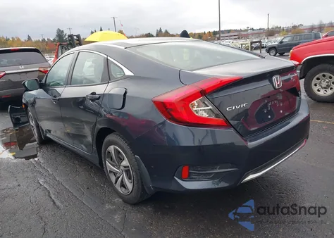 2020 Honda Civic Lx from USA, damaged, VIN 19XFC2F61LE200132